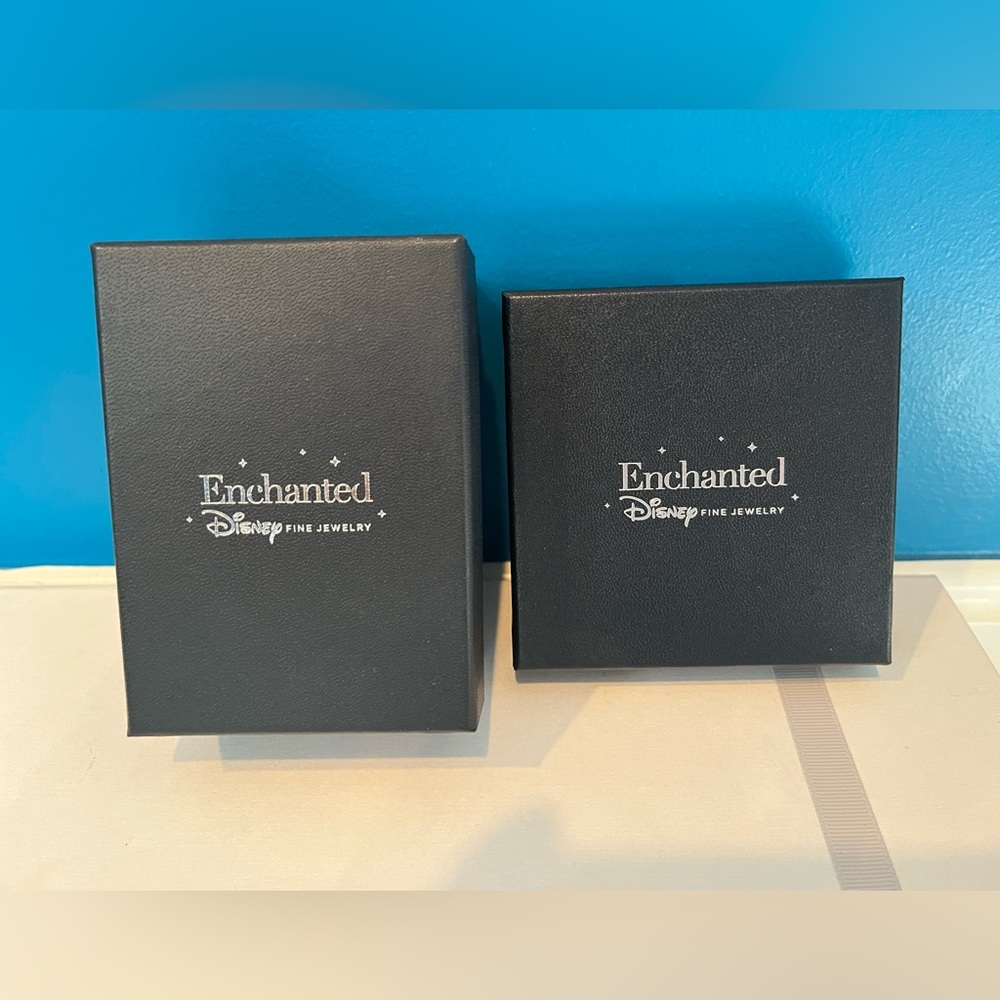 Disney Enchanted pendant box and pouch
